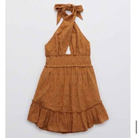 aerie Dresses & Skirts - Halter Neck Mini Dress